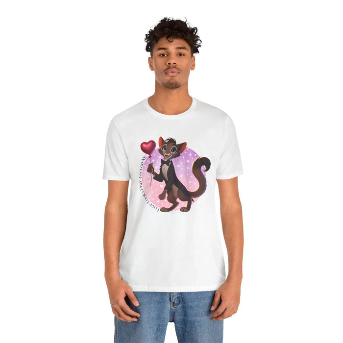 💖 Love Looks Purr-fect on Me 😻 Unisex Jersey Tee ✨ Feline fine and ready to shine! - Whippie's