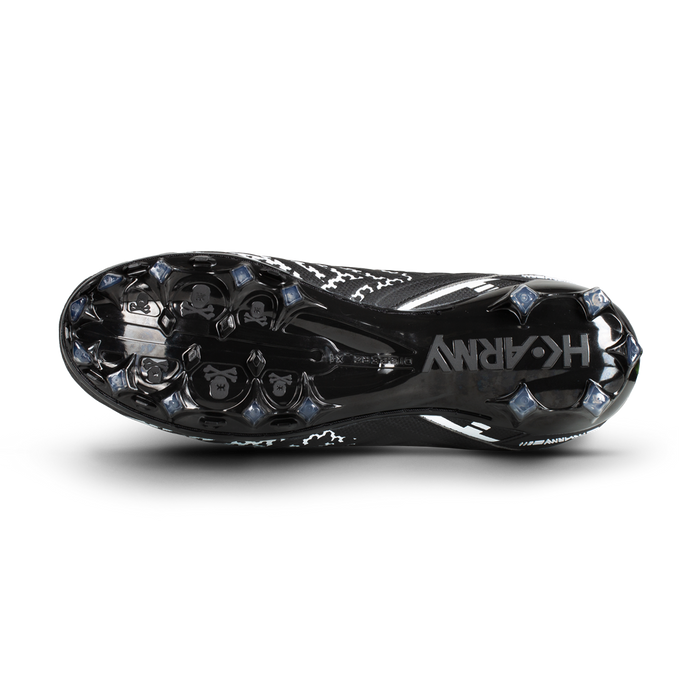 LT Diggerz_X1 - Low Top Cleats - Black/White