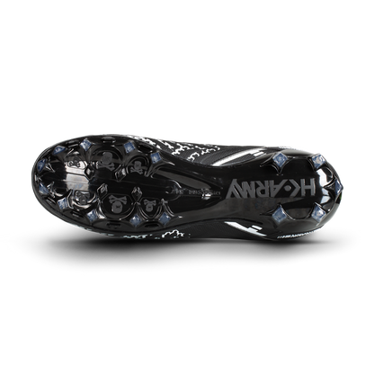 LT Diggerz_X1 - Low Top Cleats - Black/White