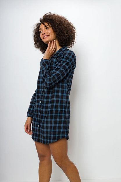 Lucy | Women's Flannel Sleep Shirt