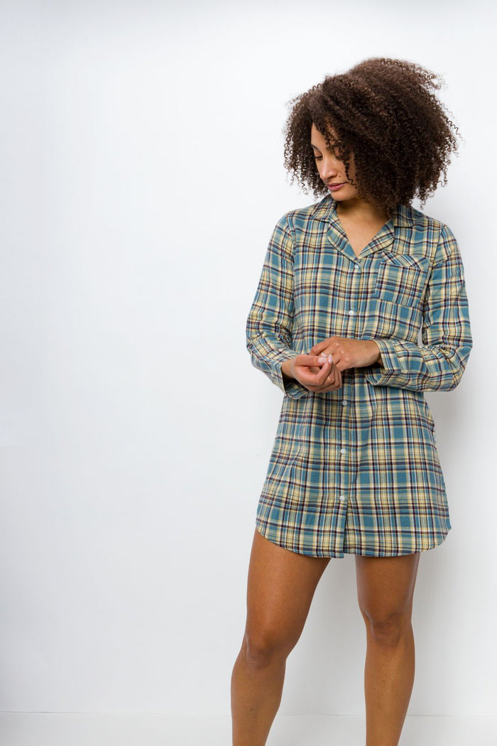 Lucy | Women's Flannel Sleep Shirt