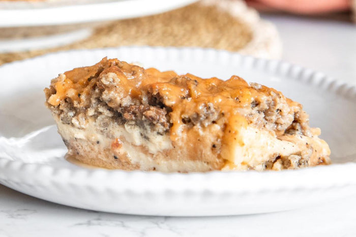 Lucy's Sausage & Egg Casserole