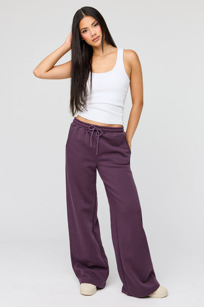 Luxe Fleece Ultra Wide Leg Sweatpant