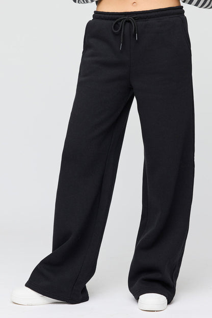 Luxe Fleece Ultra-Wide Leg Sweatpant