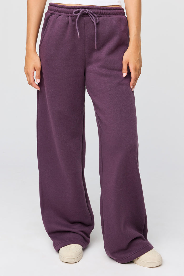 Luxe Fleece Ultra Wide Leg Sweatpant