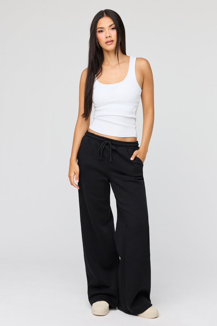 Luxe Fleece Ultra Wide Leg Sweatpant