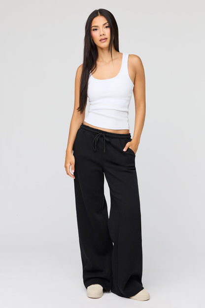 Luxe Fleece Ultra Wide Leg Sweatpant