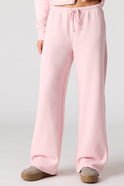 Luxe Fleece Wide Leg Sweatpant