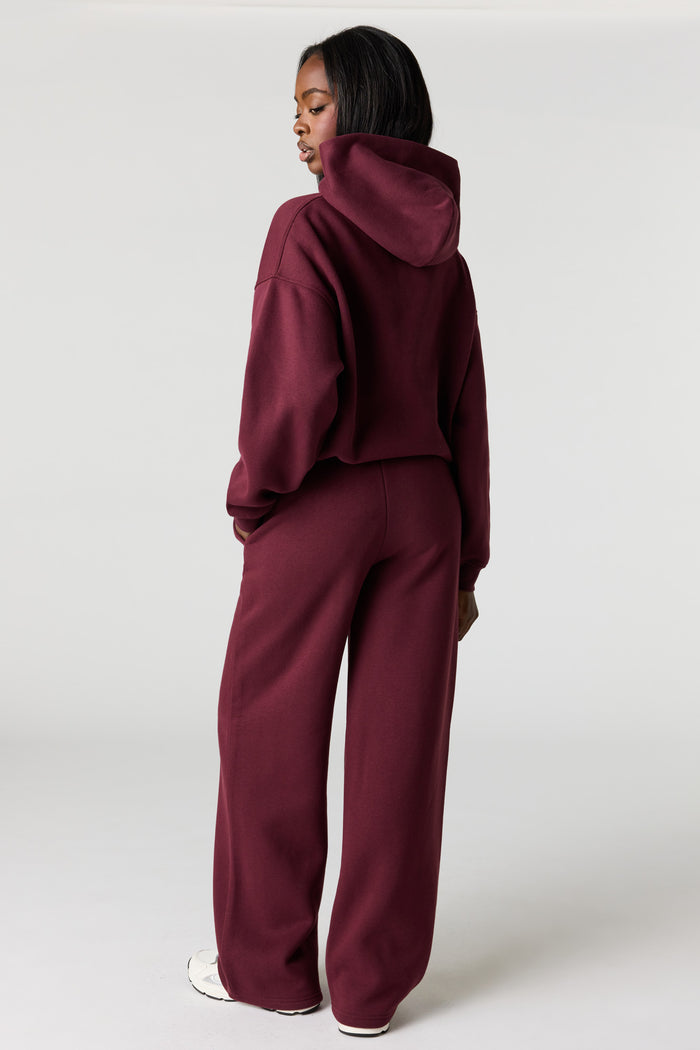Luxe Fleece Wide Leg Sweatpant