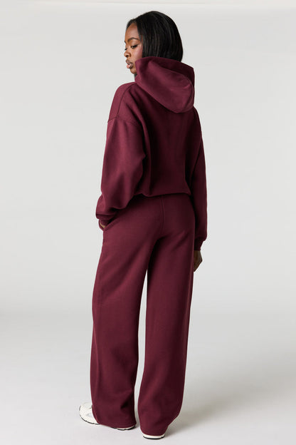 Luxe Fleece Wide Leg Sweatpant
