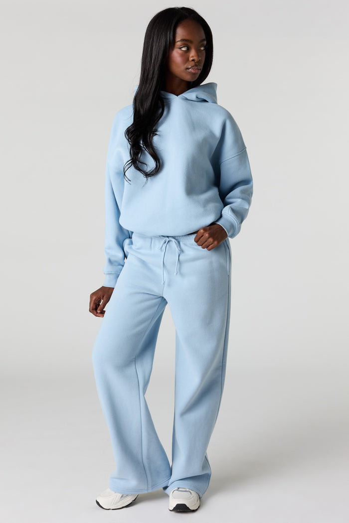 Luxe Fleece Wide Leg Sweatpant