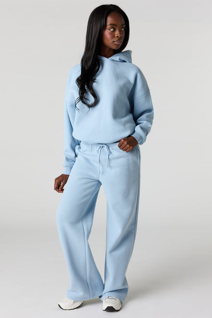 Luxe Fleece Wide Leg Sweatpant