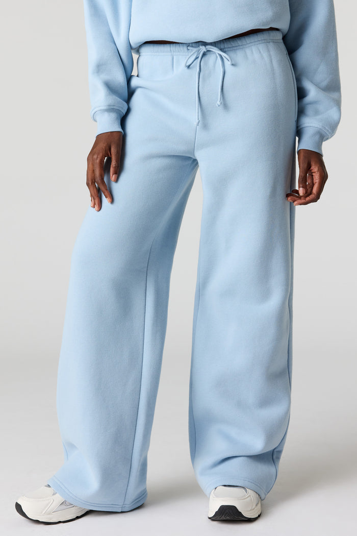 Luxe Fleece Wide Leg Sweatpant