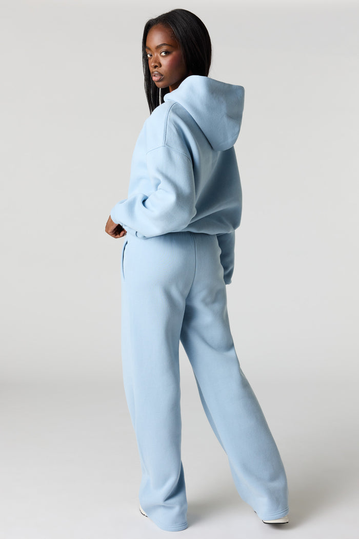Luxe Fleece Wide Leg Sweatpant