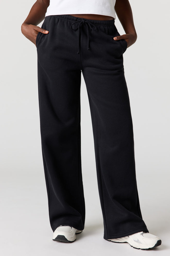 Luxe Fleece Wide Leg Sweatpant