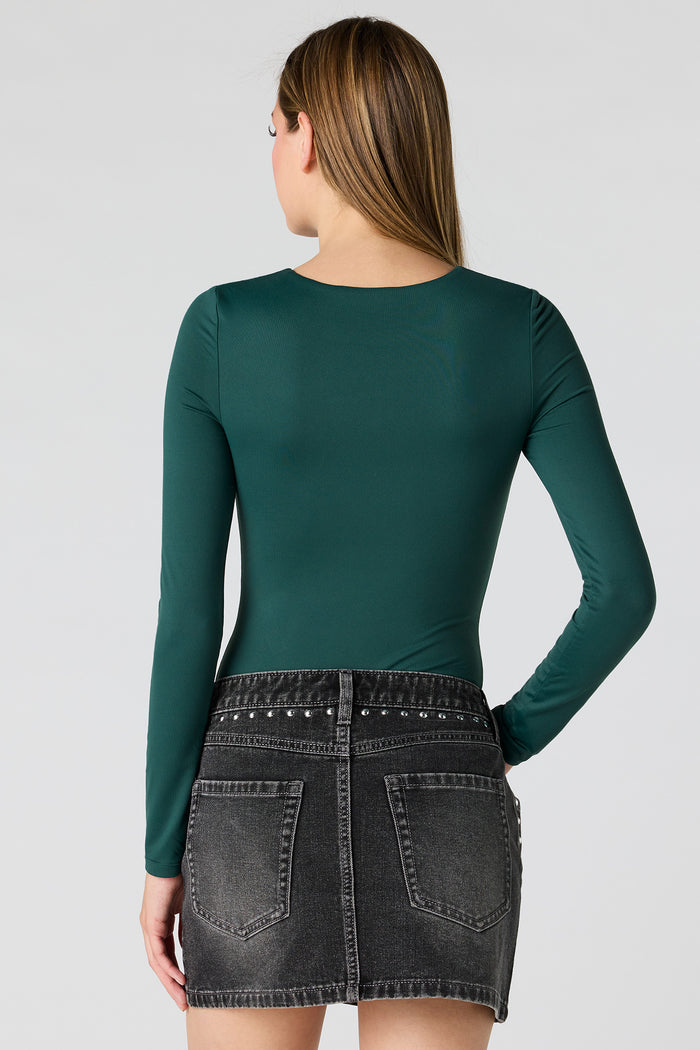 Luxe Heavy Contour Long Sleeve Bodysuit
