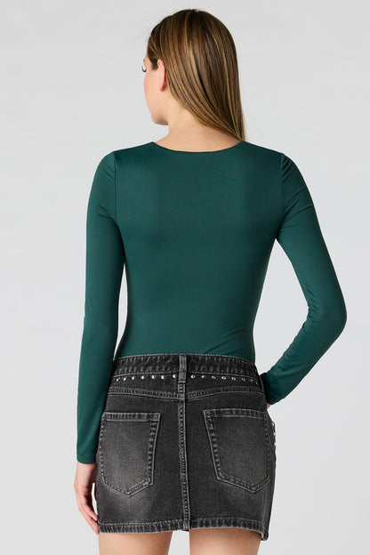 Luxe Heavy Contour Long Sleeve Bodysuit