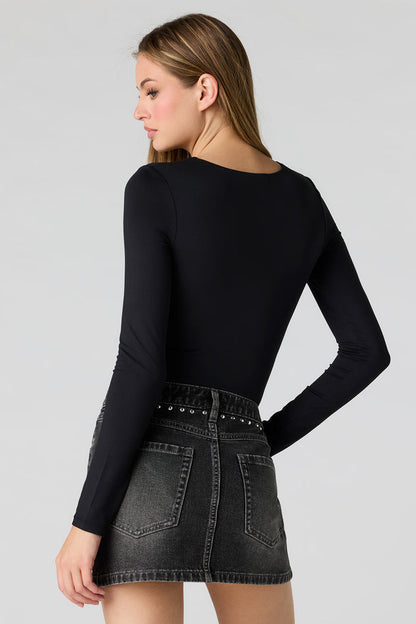 Luxe Heavy Contour Long Sleeve Bodysuit