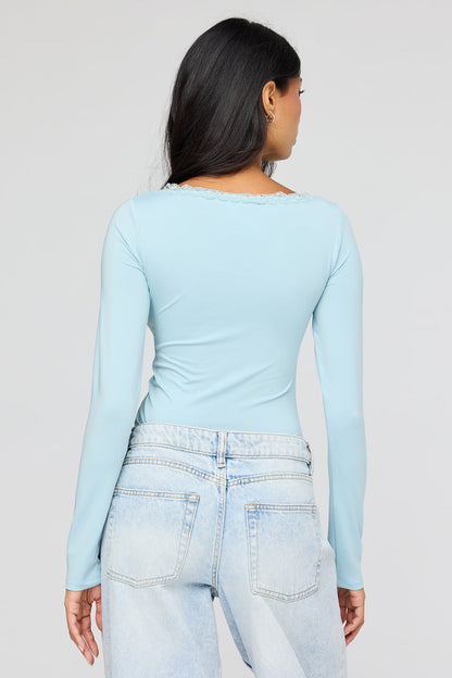 Luxe Heavy Contour V-Neck Bodysuit
