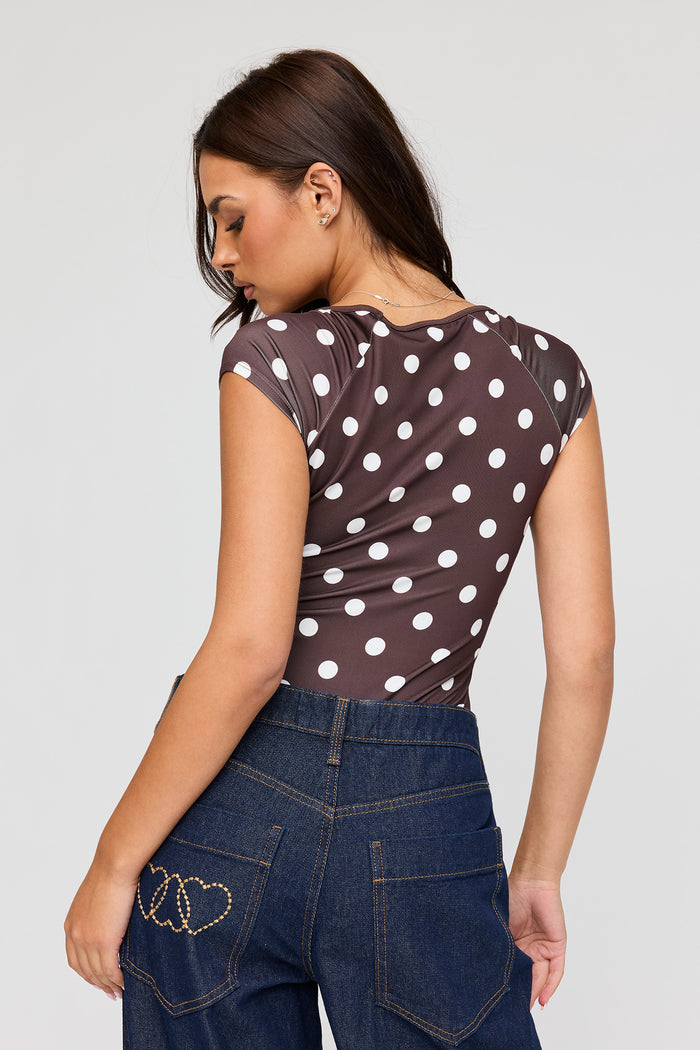 Luxe Heavy Contour V-Neck Bodysuit