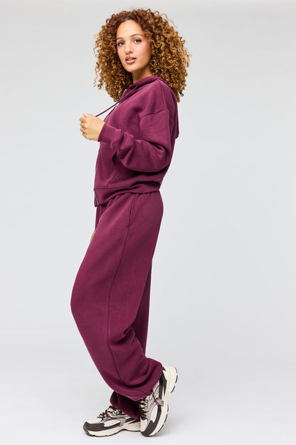 Luxe Scuba Zip Hoodie