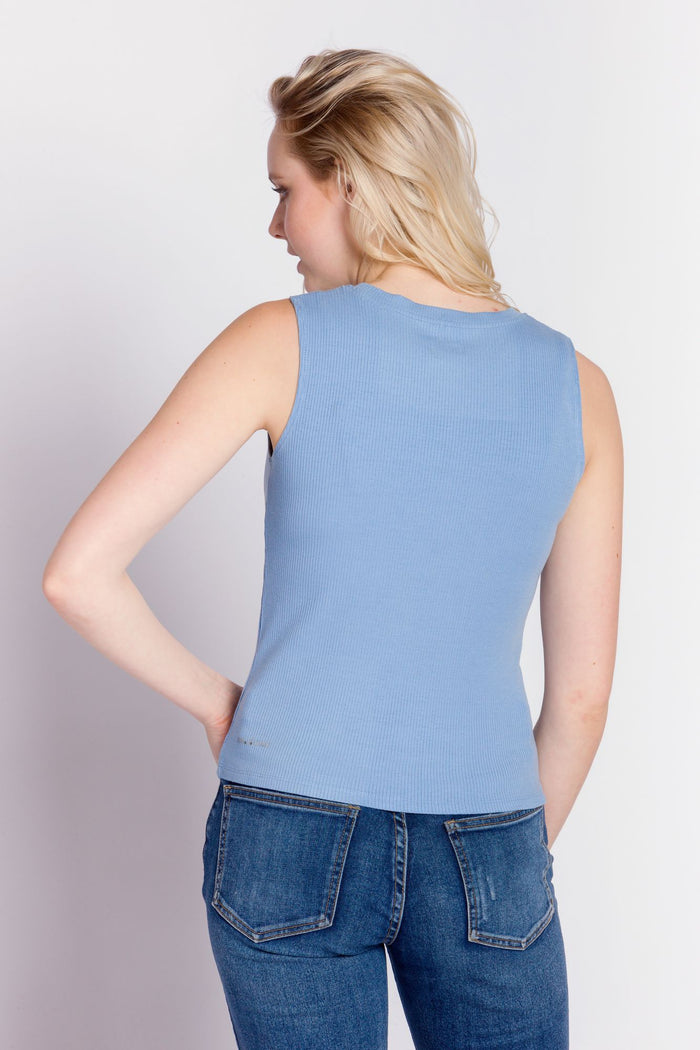 Lyla | Women's Rib Knit Sleeveless Top