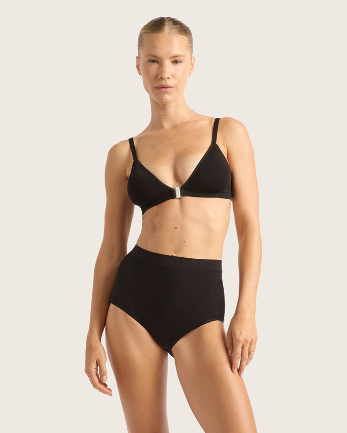 LYOLYTE Full Low Leg Briefs - Black