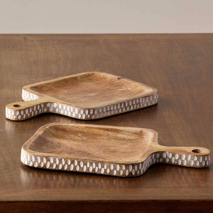 Mango Wood Mini Serving Tray (Local Pickup/Local Delivery Only)