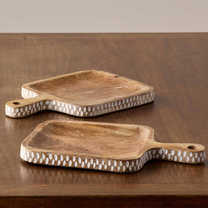 Mango Wood Mini Serving Tray (Local Pickup/Local Delivery Only)