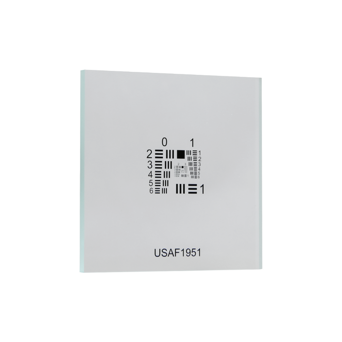 Manufacturing Precision ±0.5μm Glass Resolution Test Target (USAF1951 Style, 2x2″, Positive) CT20060101