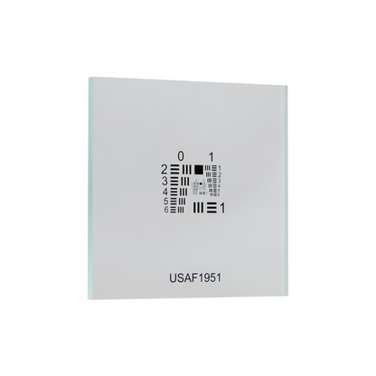 Manufacturing Precision ±0.5μm Glass Resolution Test Target (USAF1951 Style, 2x2″, Positive) CT20060101