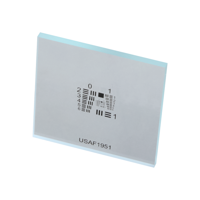 Manufacturing Precision ±0.5μm Glass Resolution Test Target (USAF1951 Style, 2x2″, Positive) CT20060101
