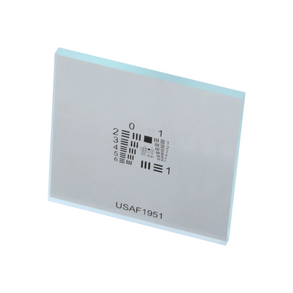 Manufacturing Precision ±0.5μm Glass Resolution Test Target (USAF1951 Style, 2x2″, Positive) CT20060101