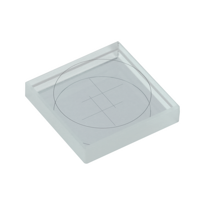 Manufacturing Precision ±2μm Glass Lens Perpendicularity Calibration Target (23x23mm) CT20040104