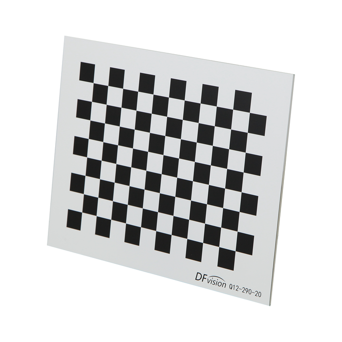 Manufacturing Precision ±5μm White Glass Checkerboard Calibration Target (290x230mm 12x9) CT20020101