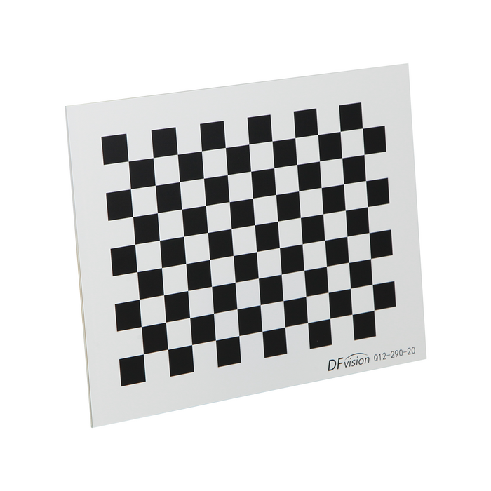 Manufacturing Precision ±5μm White Glass Checkerboard Calibration Target (290x230mm 12x9) CT20020101