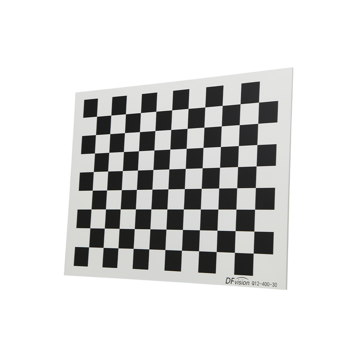 Manufacturing Precision ±5μm White Glass Checkerboard Calibration Target (400x300mm 12x9) CT20020102