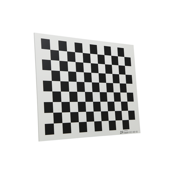 Manufacturing Precision ±5μm White Glass Checkerboard Calibration Target (400x300mm 12x9) CT20020102