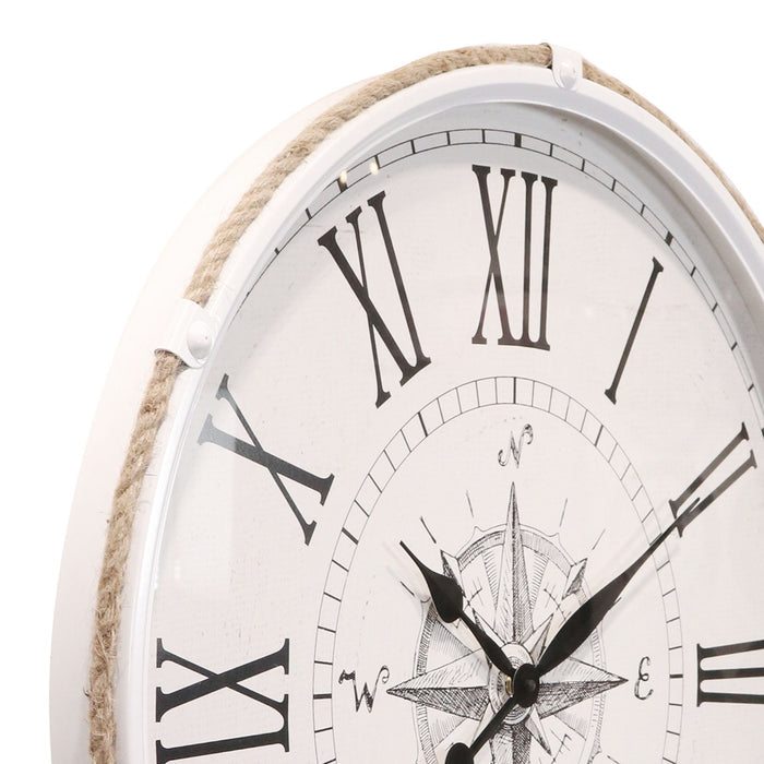 Maritime Rope Wall Clock 70cm