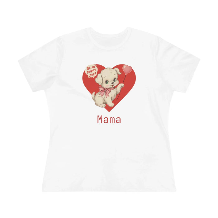 Matching Valentine Tee | Mama Puppy Love - Personalizable