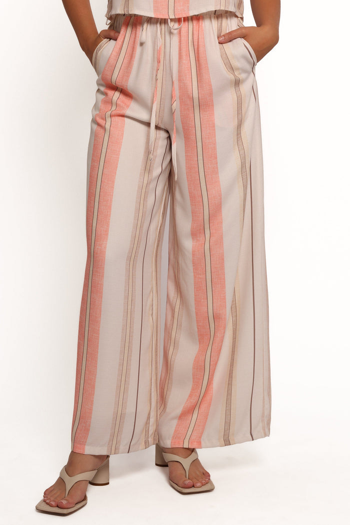 Petal and Pup USA SETS McKenzie Pant Set - Multi Stripe (Hold for Rack)