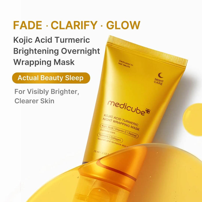 Medicube Kojic Acid Turmeric Night Wrapping Mask 75ml
