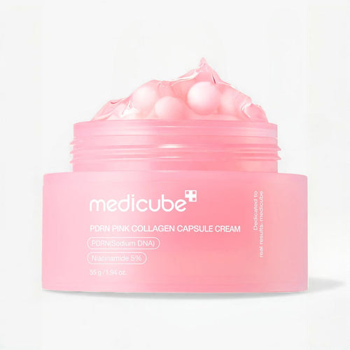 MEDICUBE PDRN Pink Collagen Capsule Cream 55g | VGLE Beauty Canada