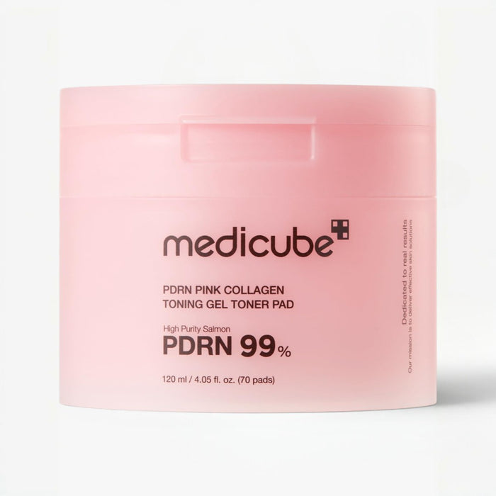 medicube PDRN Pink Collagen Toning Gel Toner Pad 120ml (70pads)
