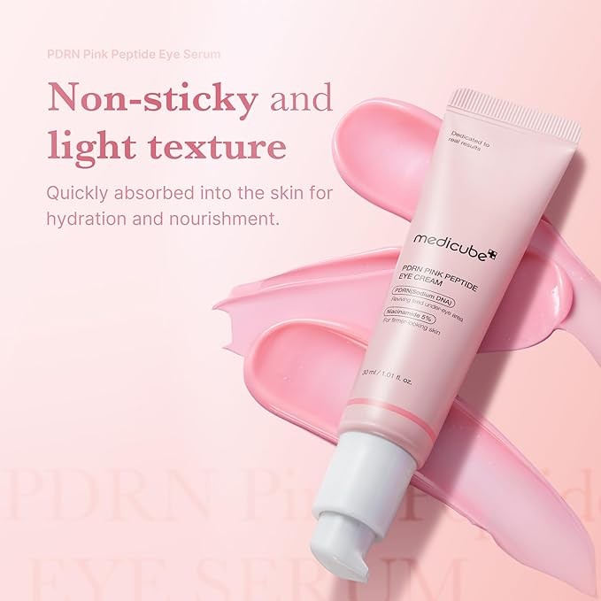 medicube PDRN Pink Peptide Eye Serum 30ml | VGLE Beauty Canada