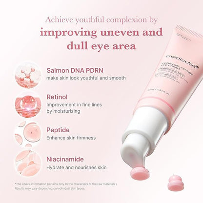 medicube PDRN Pink Peptide Eye Serum 30ml | VGLE Beauty Canada