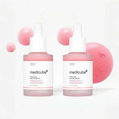 medicube PDRN Pink Peptide Serum Duo 30ml + 30ml – Skin Care | Korean Skincare Canada - VGLE Beauty