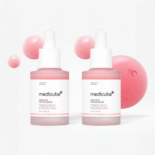 medicube PDRN Pink Peptide Serum Duo 30ml + 30ml – Skin Care | Korean Skincare Canada - VGLE Beauty