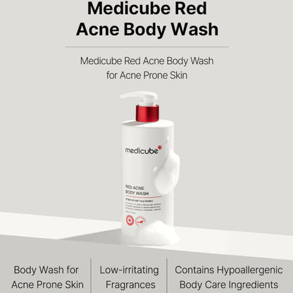 medicube Red Acne Body Wash 2.0 400g | VGLE Beauty Canada