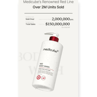 medicube Red Acne Body Wash 2.0 400g medicube